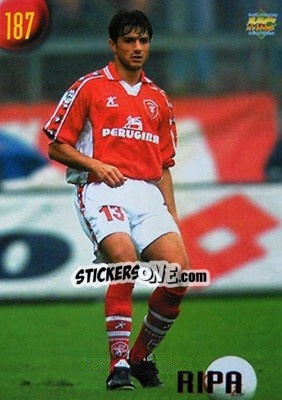 Sticker Ripa - Calcio 1999-2000 Etichetta Nera n. 187 - Mundicromo