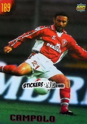 Sticker Campolo - Calcio 1999-2000 Etichetta Nera - Mundicromo