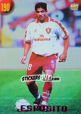 Sticker Esposito - Calcio 1999-2000 Etichetta Nera n. 190 - Mundicromo