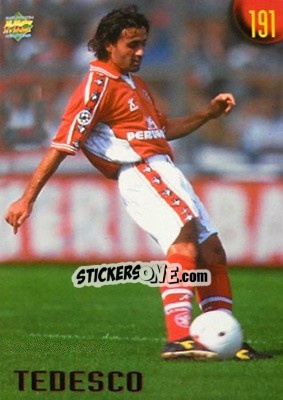 Sticker Tedesco - Calcio 1999-2000 Etichetta Nera n. 191 - Mundicromo