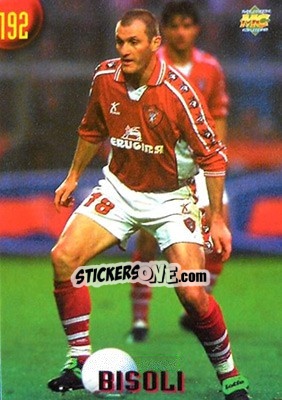 Sticker Bisoli - Calcio 1999-2000 Etichetta Nera n. 192 - Mundicromo