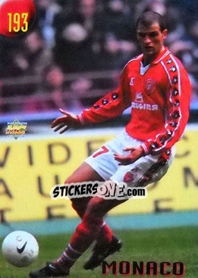 Sticker Monaco - Calcio 1999-2000 Etichetta Nera - Mundicromo