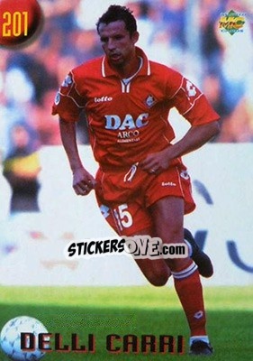 Sticker Delli Carri - Calcio 1999-2000 Etichetta Nera - Mundicromo