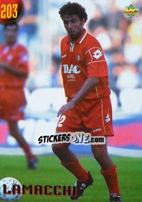 Sticker Lamacchi - Calcio 1999-2000 Etichetta Nera - Mundicromo