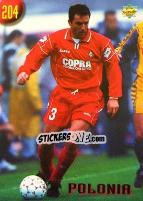 Sticker Polonia - Calcio 1999-2000 Etichetta Nera n. 204 - Mundicromo