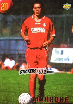 Sticker Morrone - Calcio 1999-2000 Etichetta Nera - Mundicromo