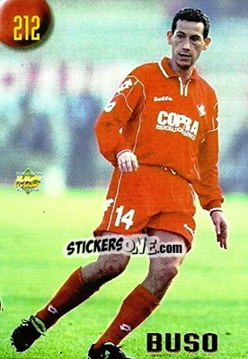 Sticker Buso - Calcio 1999-2000 Etichetta Nera n. 212 - Mundicromo