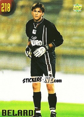 Figurina Belardi - Calcio 1999-2000 Etichetta Nera - Mundicromo