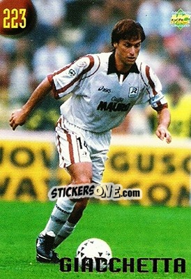 Sticker Giacchetta - Calcio 1999-2000 Etichetta Nera n. 223 - Mundicromo