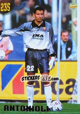Sticker Antonioli - Calcio 1999-2000 Etichetta Nera - Mundicromo