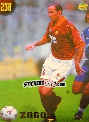 Sticker Zago - Calcio 1999-2000 Etichetta Nera n. 238 - Mundicromo