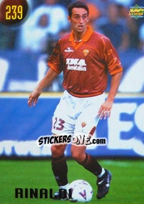 Sticker Rinaldi - Calcio 1999-2000 Etichetta Nera - Mundicromo