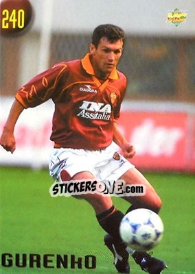Cromo Gurenko - Calcio 1999-2000 Etichetta Nera n. 240 - Mundicromo