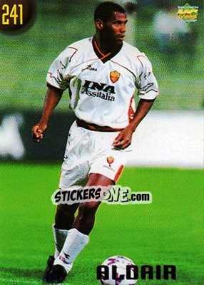 Sticker Aldair - Calcio 1999-2000 Etichetta Nera n. 241 - Mundicromo
