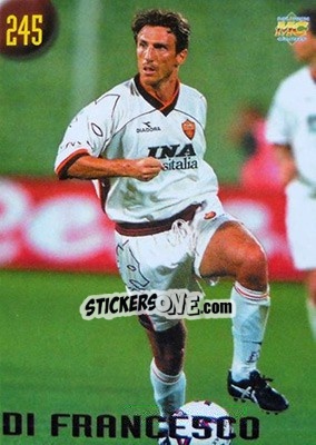 Sticker Di Francesco - Calcio 1999-2000 Etichetta Nera n. 245 - Mundicromo
