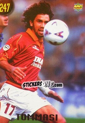 Sticker Tommasi - Calcio 1999-2000 Etichetta Nera n. 247 - Mundicromo