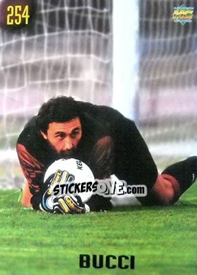 Figurina Bucci - Calcio 1999-2000 Etichetta Nera - Mundicromo