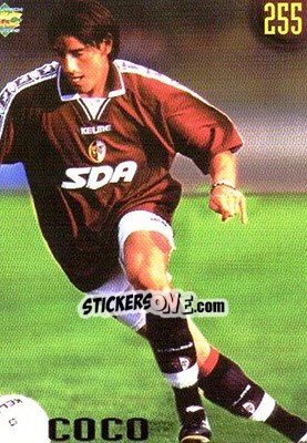 Figurina Coco - Calcio 1999-2000 Etichetta Nera - Mundicromo