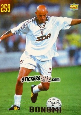 Cromo Bonomi - Calcio 1999-2000 Etichetta Nera - Mundicromo
