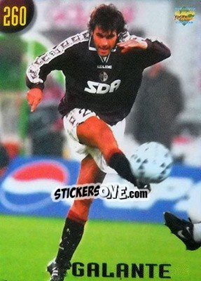 Cromo Galante - Calcio 1999-2000 Etichetta Nera - Mundicromo