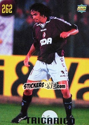 Sticker Tricarico - Calcio 1999-2000 Etichetta Nera n. 262 - Mundicromo