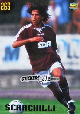Sticker Scarchilli - Calcio 1999-2000 Etichetta Nera - Mundicromo