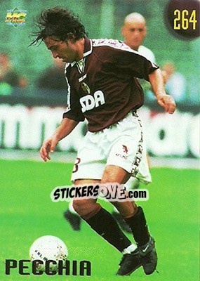 Sticker Pecchia - Calcio 1999-2000 Etichetta Nera - Mundicromo