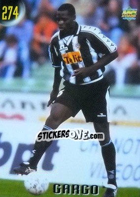 Sticker Gargo - Calcio 1999-2000 Etichetta Nera n. 274 - Mundicromo