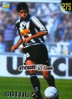 Figurina Sottil - Calcio 1999-2000 Etichetta Nera - Mundicromo