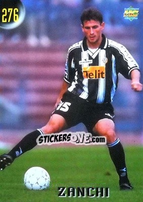 Sticker Zanchi - Calcio 1999-2000 Etichetta Nera n. 276 - Mundicromo