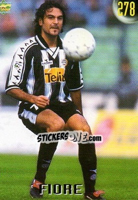 Sticker Fiore - Calcio 1999-2000 Etichetta Nera - Mundicromo