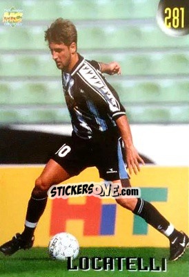 Sticker Locatelli - Calcio 1999-2000 Etichetta Nera - Mundicromo