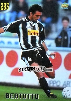 Sticker Bertotto - Calcio 1999-2000 Etichetta Nera - Mundicromo