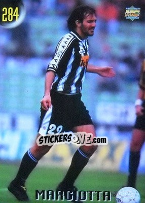 Sticker Margiotta - Calcio 1999-2000 Etichetta Nera n. 284 - Mundicromo