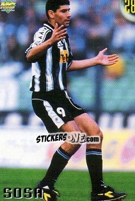 Sticker Sosa - Calcio 1999-2000 Etichetta Nera n. 287 - Mundicromo