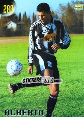 Cromo Alberto - Calcio 1999-2000 Etichetta Nera - Mundicromo