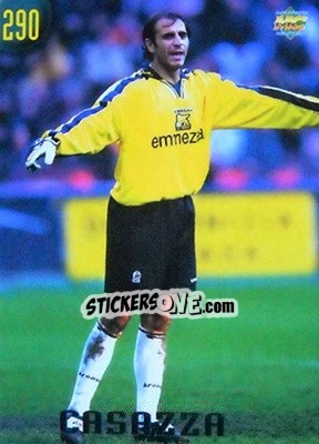 Sticker Casazza - Calcio 1999-2000 Etichetta Nera - Mundicromo