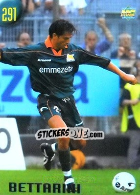 Sticker Bettarini - Calcio 1999-2000 Etichetta Nera n. 291 - Mundicromo