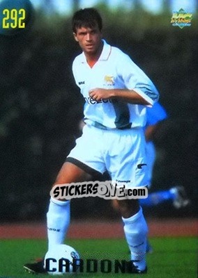 Sticker Cardone - Calcio 1999-2000 Etichetta Nera - Mundicromo