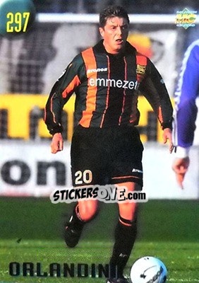 Sticker Orlandini - Calcio 1999-2000 Etichetta Nera - Mundicromo
