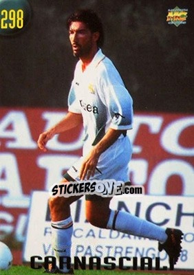 Sticker Carnascial - Calcio 1999-2000 Etichetta Nera - Mundicromo