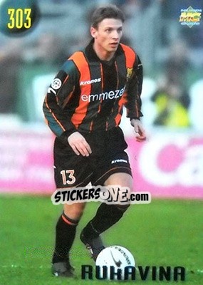 Sticker Rukavina - Calcio 1999-2000 Etichetta Nera n. 303 - Mundicromo