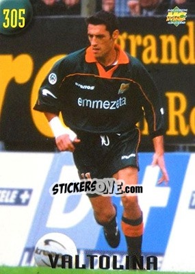 Sticker Valtolina - Calcio 1999-2000 Etichetta Nera - Mundicromo