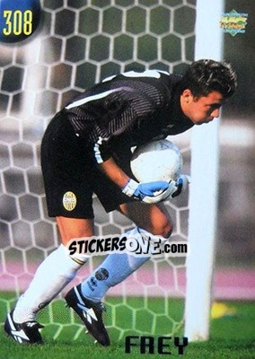 Sticker Frey - Calcio 1999-2000 Etichetta Nera n. 308 - Mundicromo
