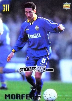 Sticker Morfeo - Calcio 1999-2000 Etichetta Nera n. 311 - Mundicromo