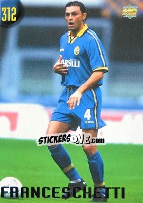 Sticker Franceschetti - Calcio 1999-2000 Etichetta Nera n. 312 - Mundicromo
