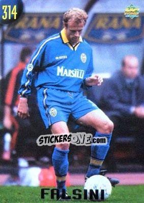 Sticker Falsini - Calcio 1999-2000 Etichetta Nera - Mundicromo