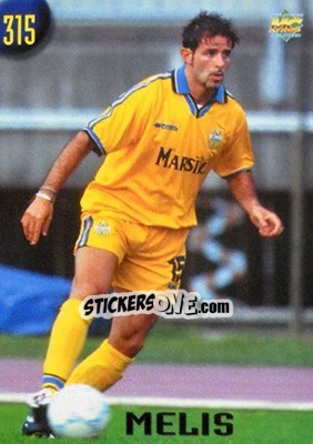 Sticker Melis - Calcio 1999-2000 Etichetta Nera n. 315 - Mundicromo