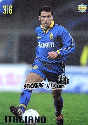 Figurina Italiano - Calcio 1999-2000 Etichetta Nera n. 316 - Mundicromo