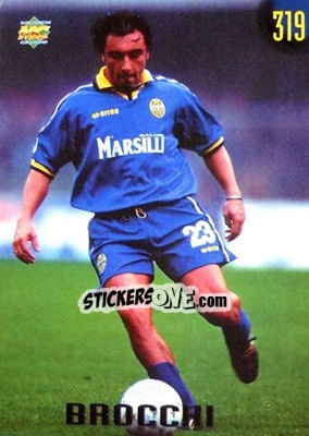 Cromo Brocchi - Calcio 1999-2000 Etichetta Nera n. 319 - Mundicromo